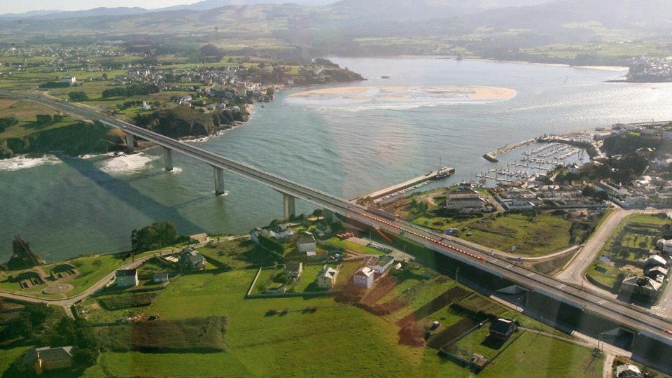 Hostal Ponte Dos Santos Ribadeo Kültér fotó