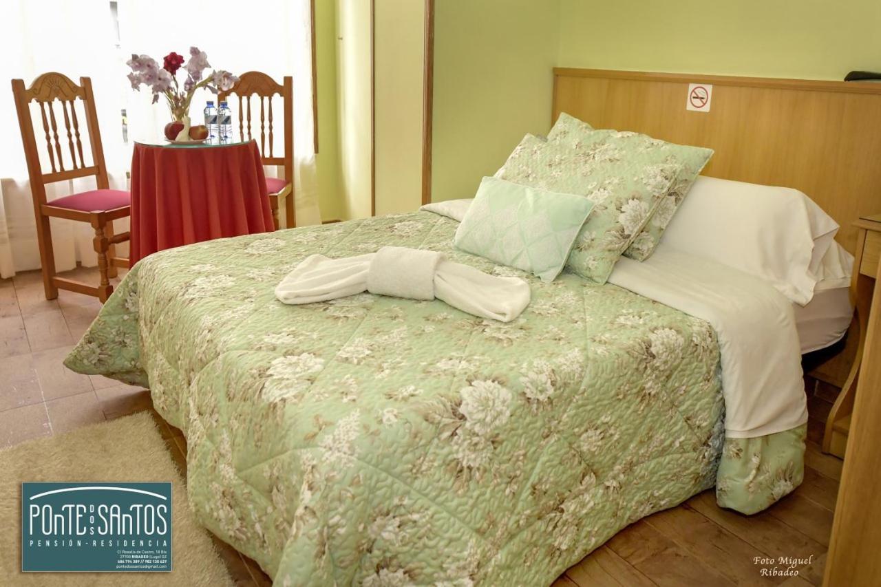Hostal Ponte Dos Santos Ribadeo Kültér fotó